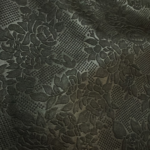 NEW LOOK Black Rose Embossed High Low Sleeveless Dress - Picture 5 of 12